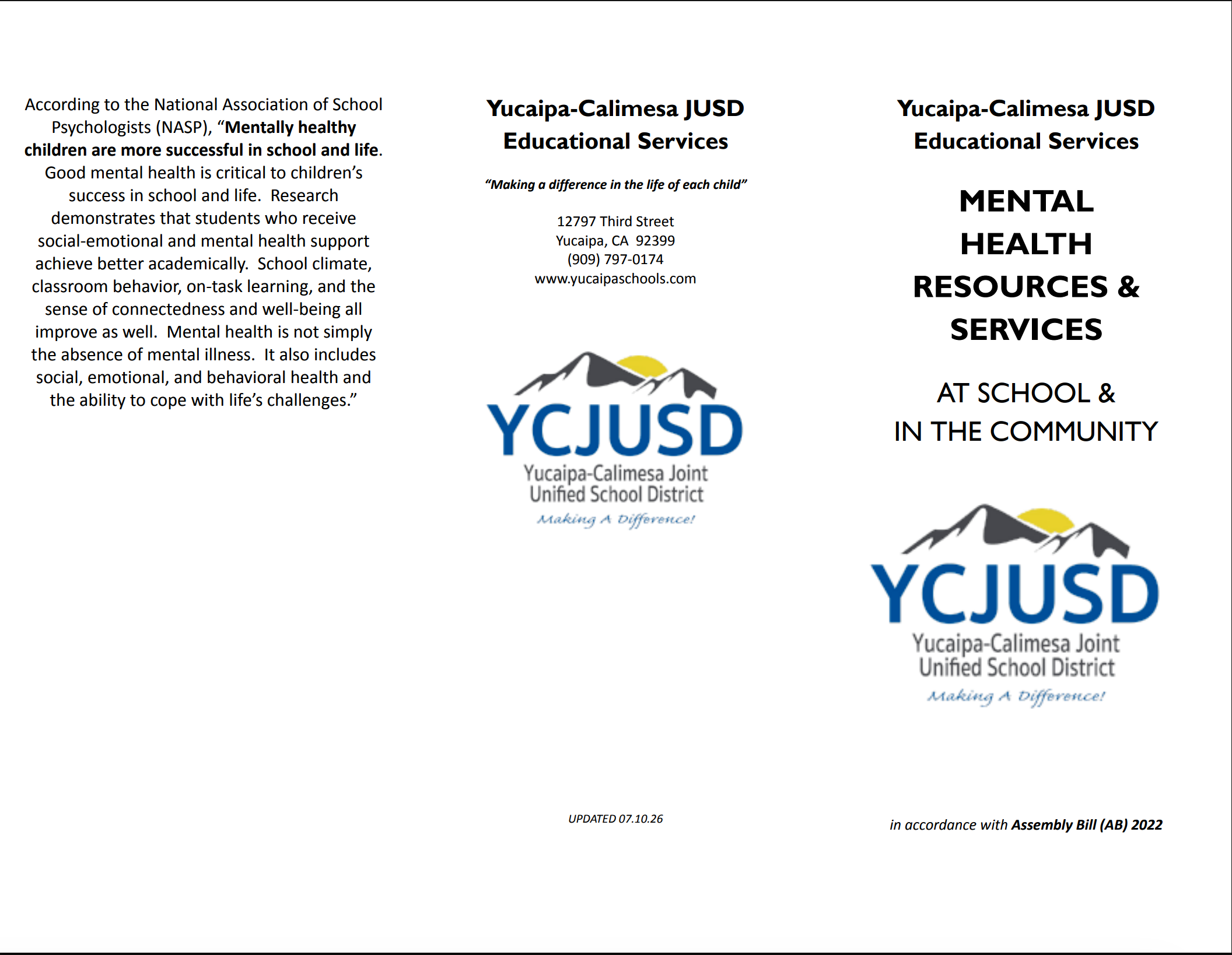 Counseling Document