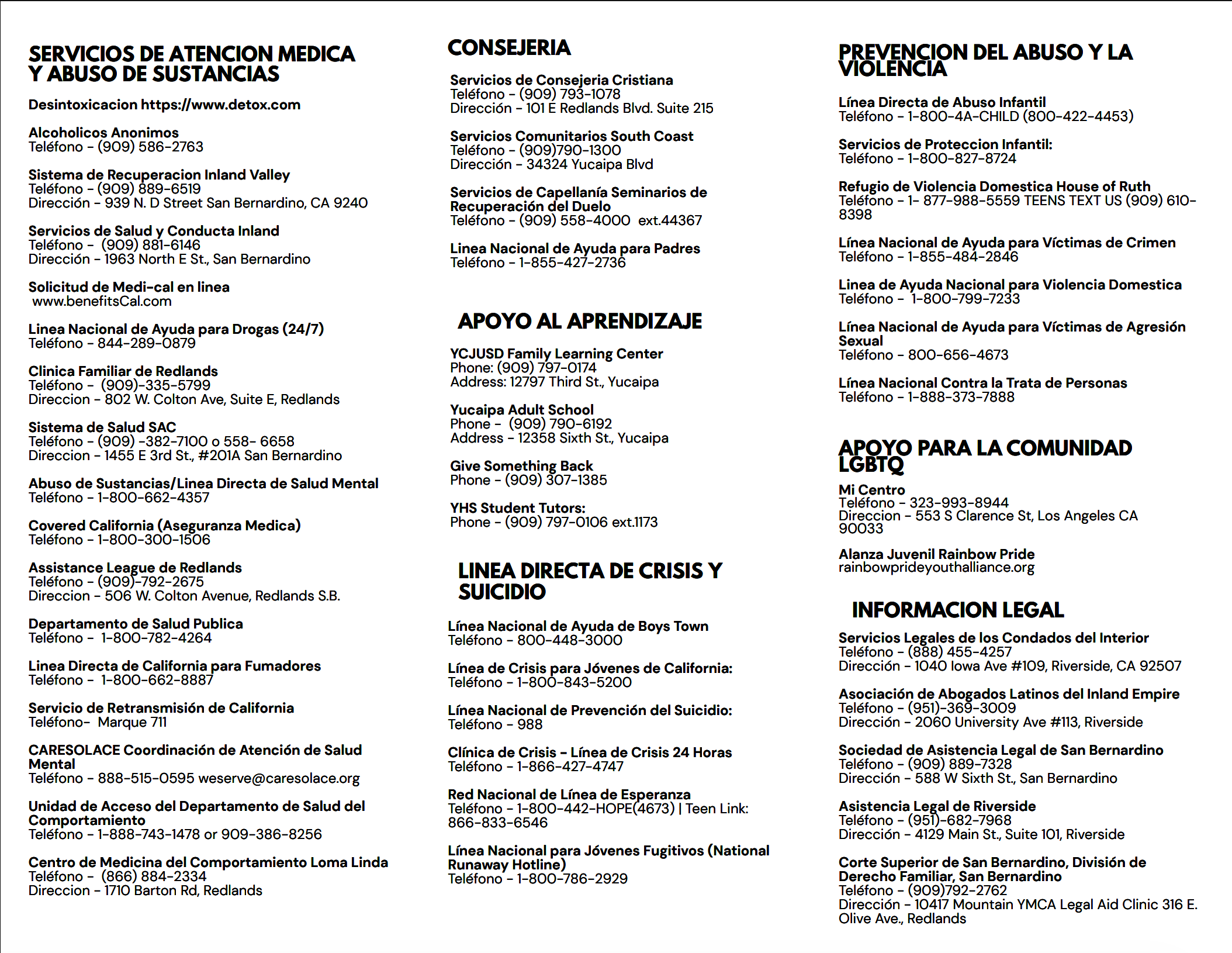 Counseling Document