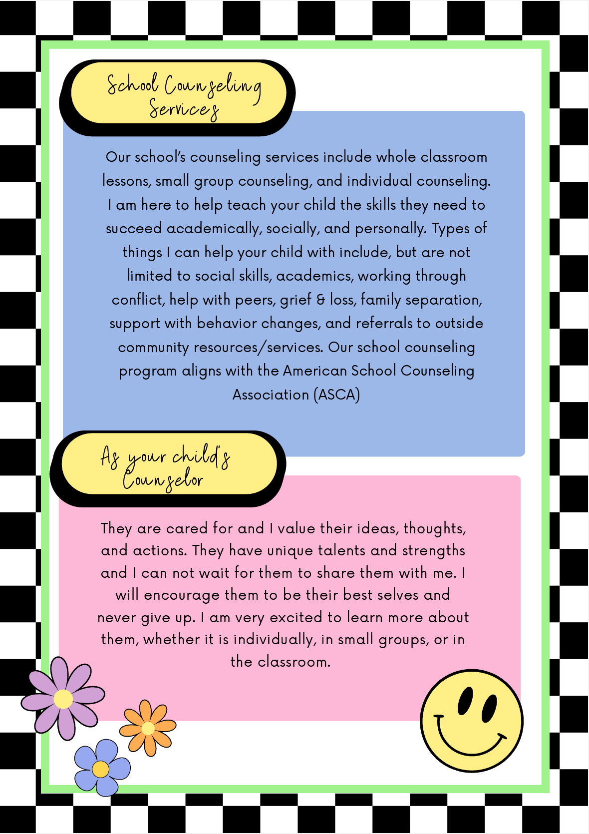 Counseling Document