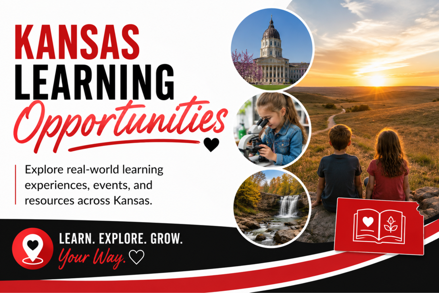 Discover educational experiences and learning opportunities across the state.