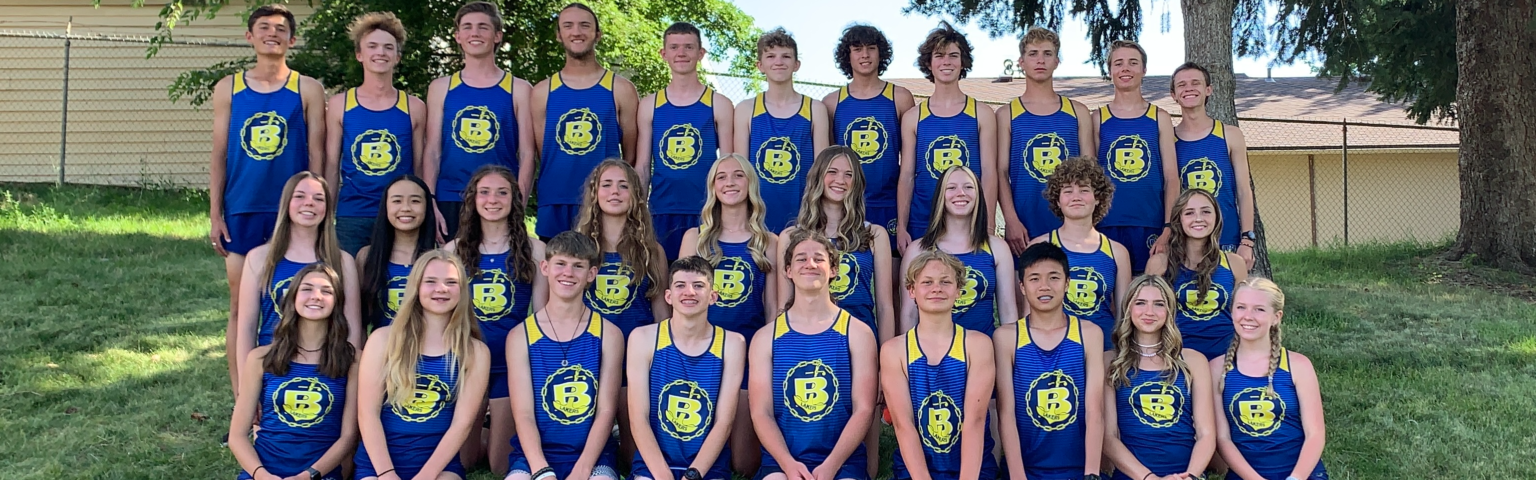 Cross Country Team Photo