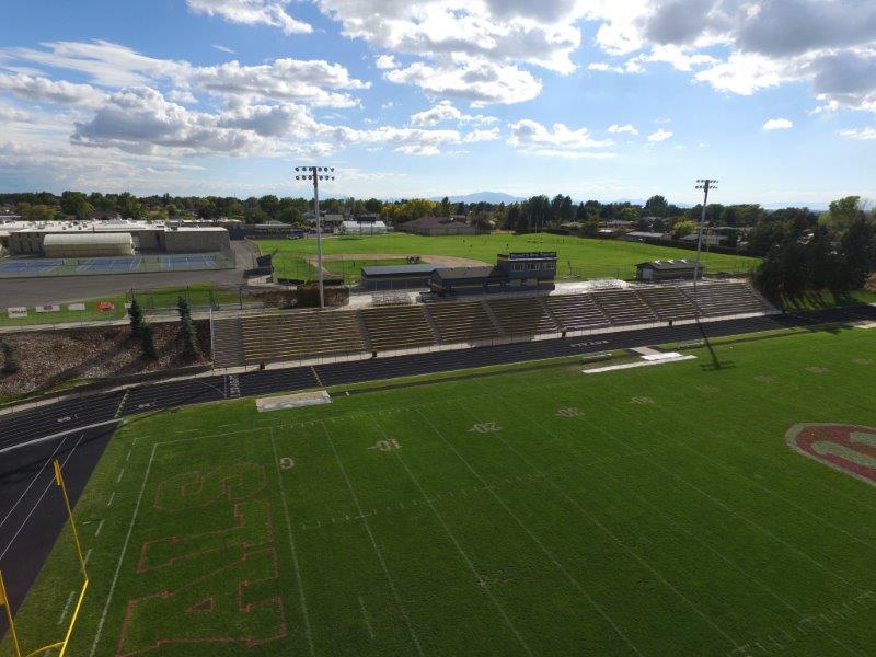 campus running track