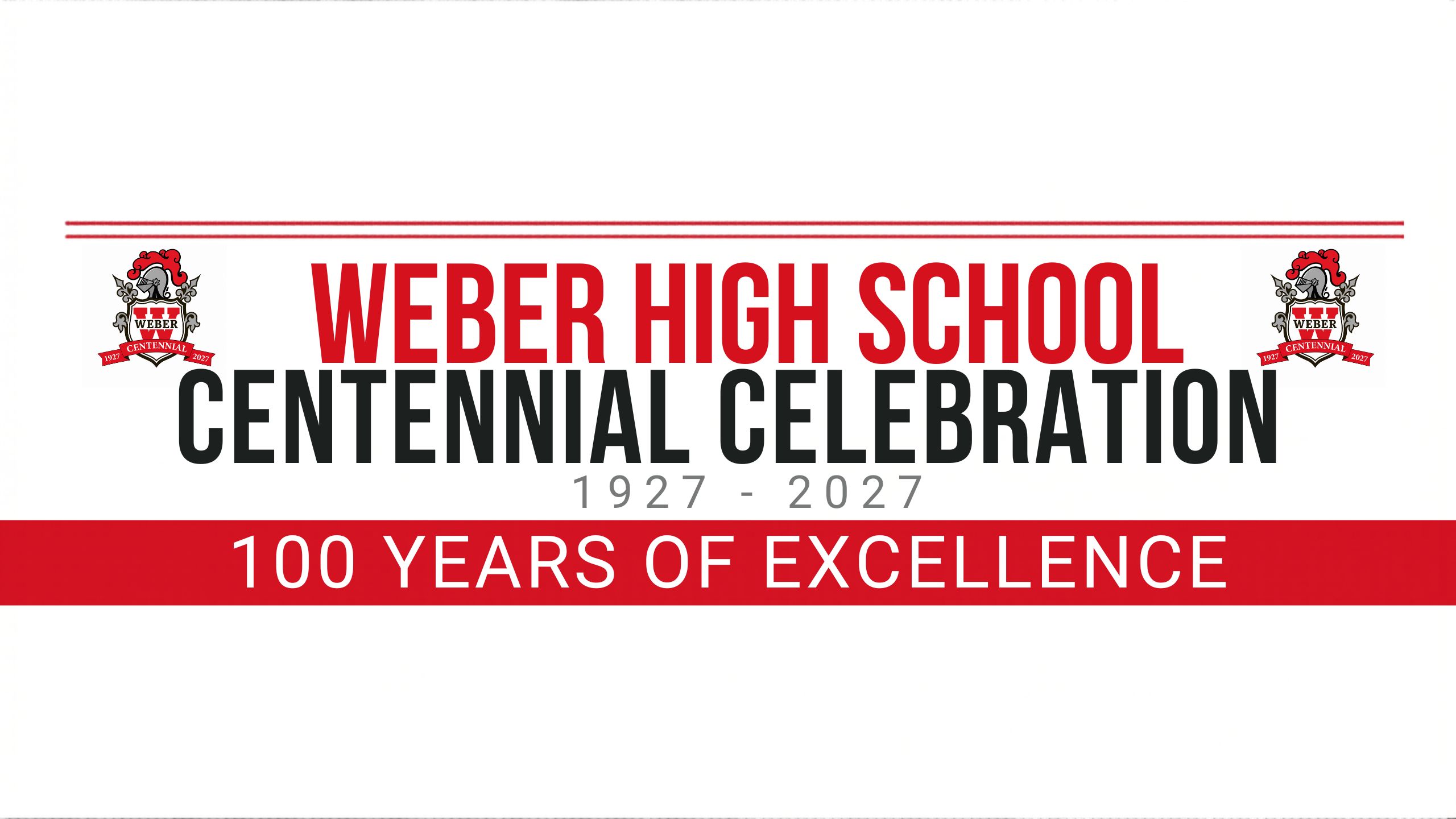WHS Centennial banner