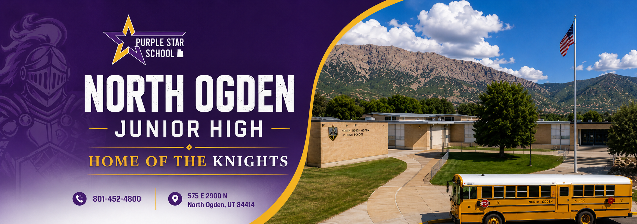 North Ogden Junior High School - A Purple Star School