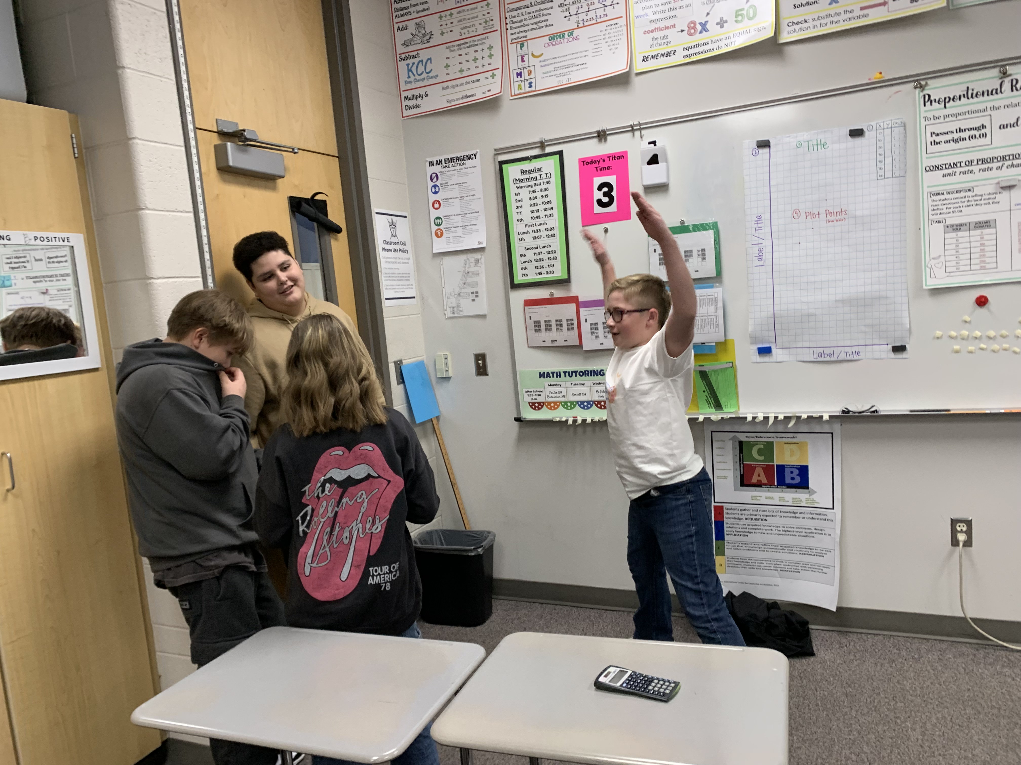 Graphing & Jumping Jacks (Constant of Proportionality)