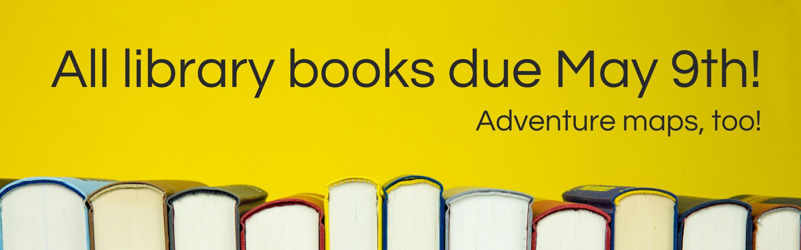 all books due may 9th