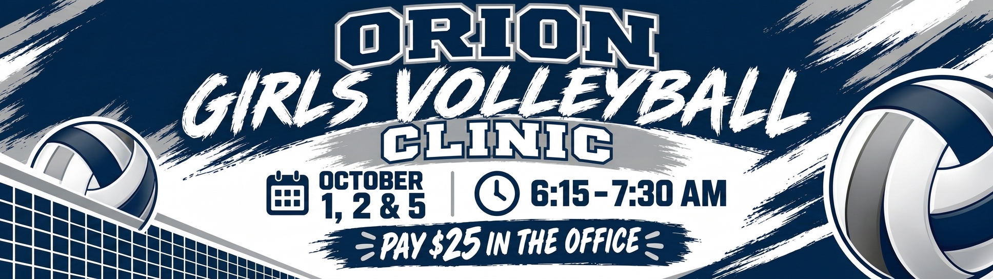 girls volleyball clinic