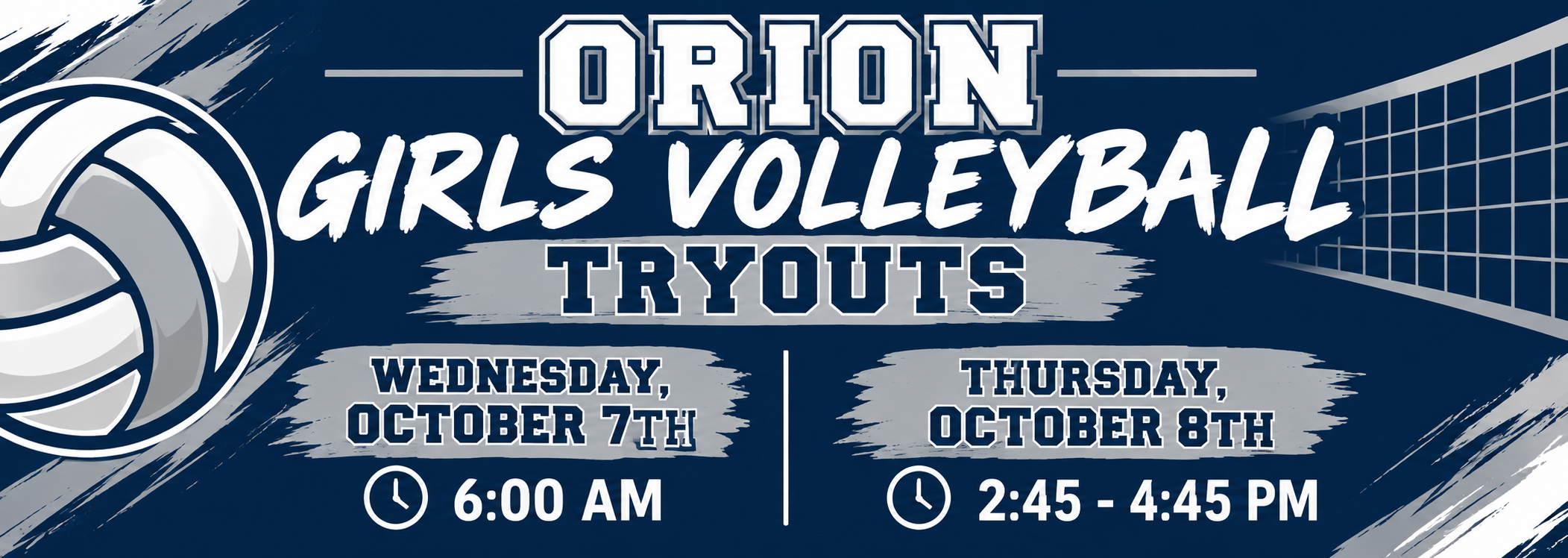 volleyball tryouts