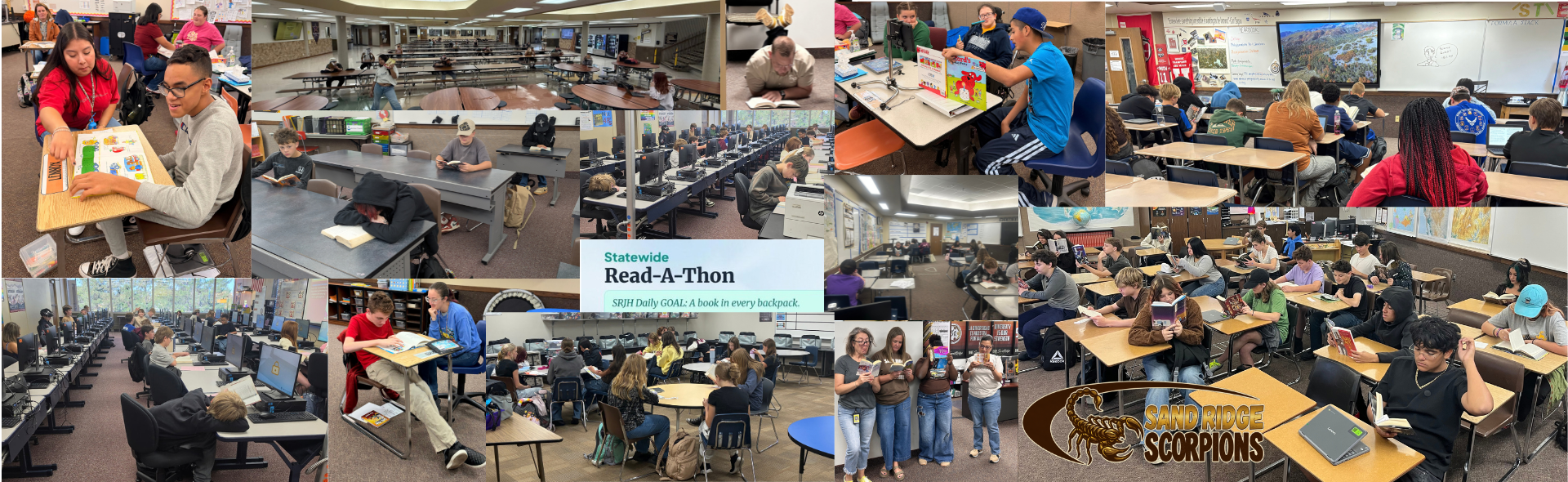 Oct 2nd State Wide ReadAThon Pictures