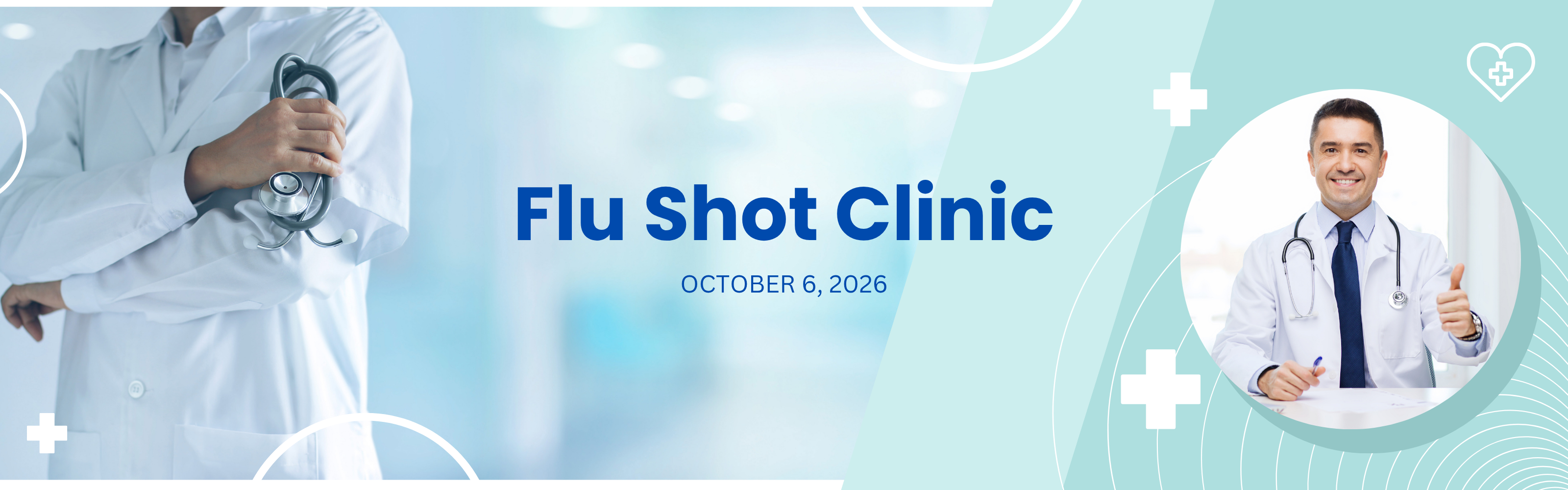 Flu shot clinic - Oct 6 