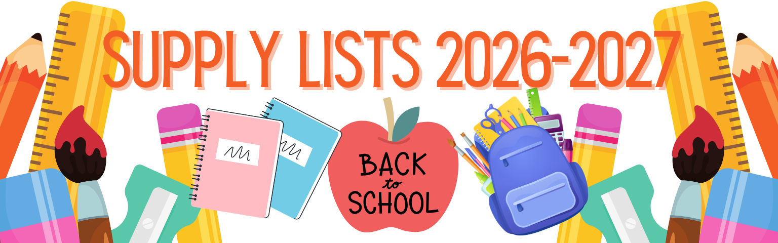 2026-2027 Supply Lists