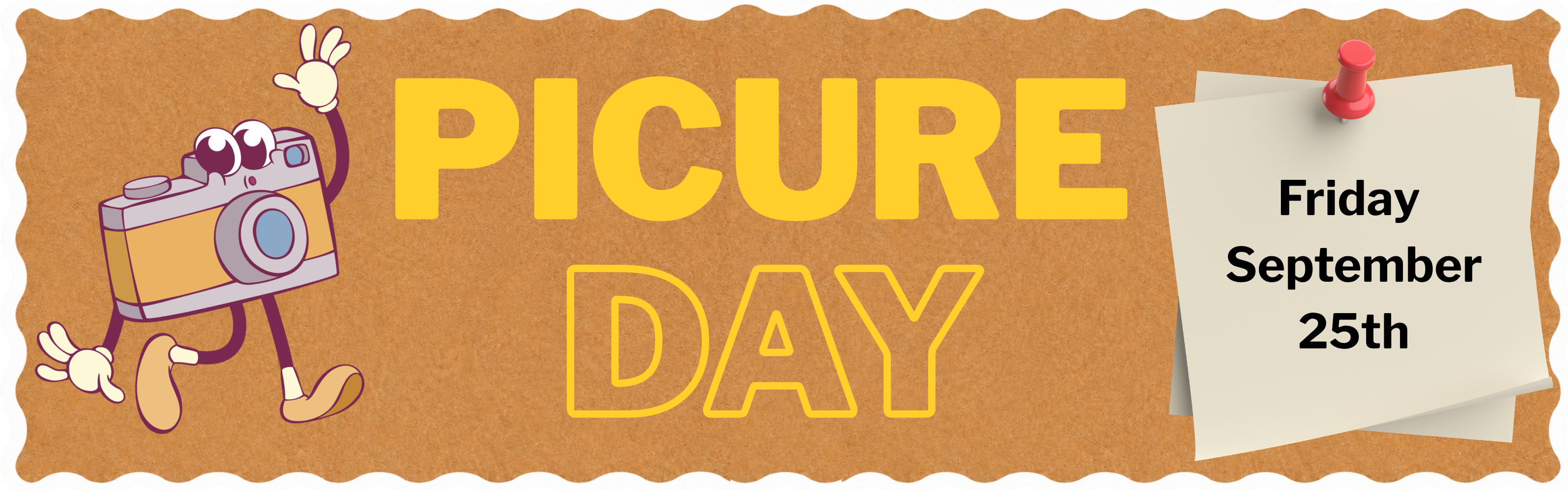 Picture Day Friday September 25th