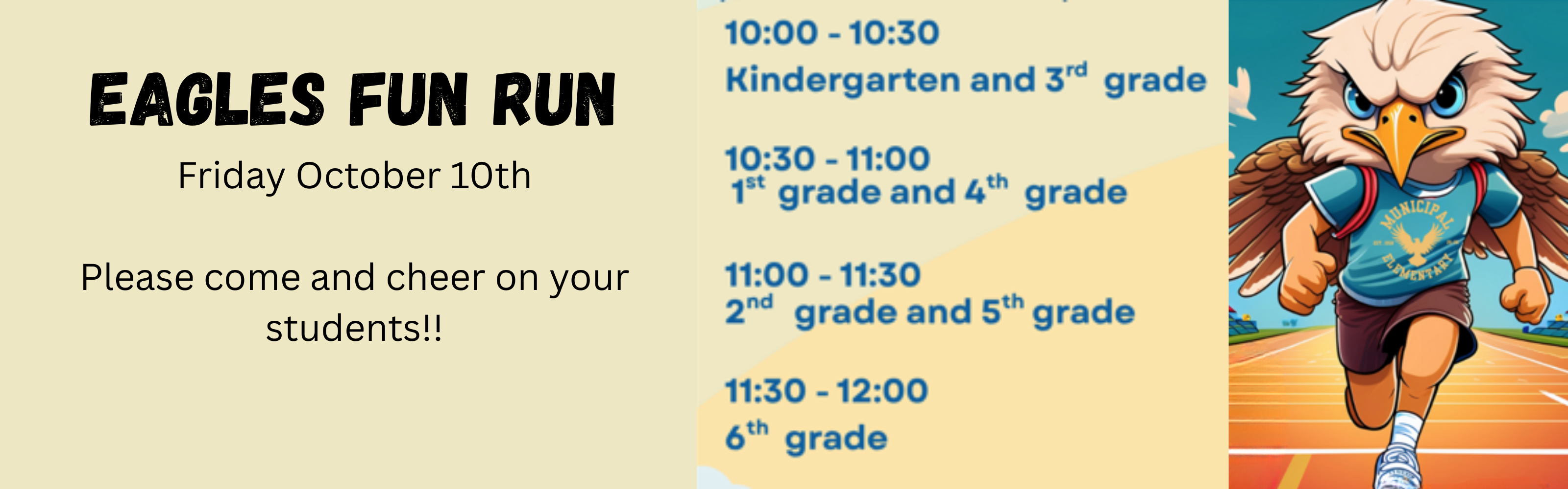 fun run friday october 10 