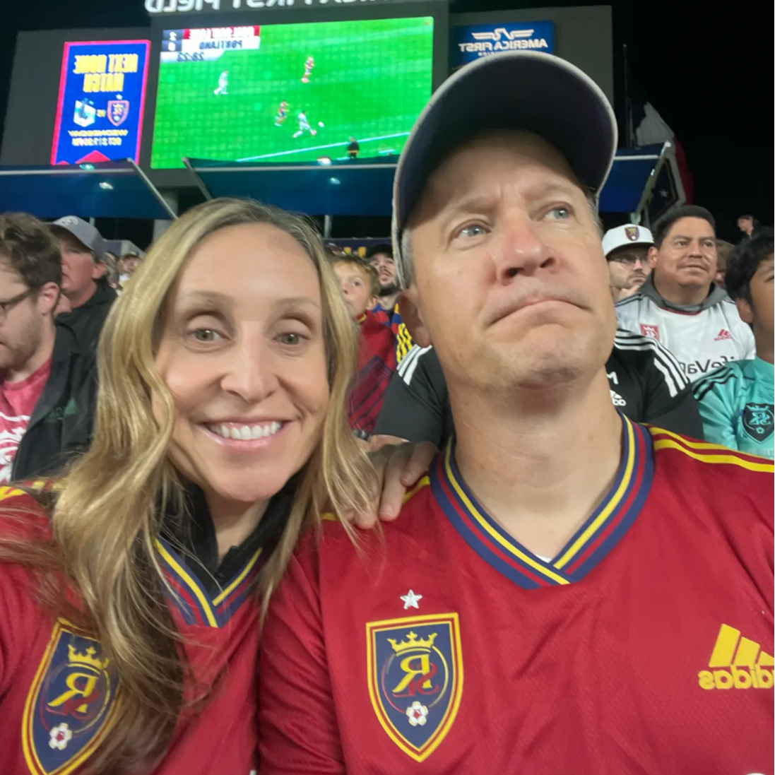 Mrs. Simonsen & her family love soccer!