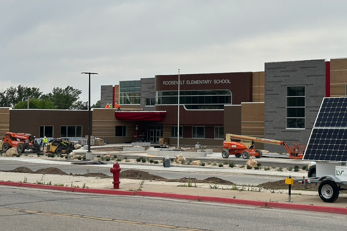 roosevelt elementary under construction