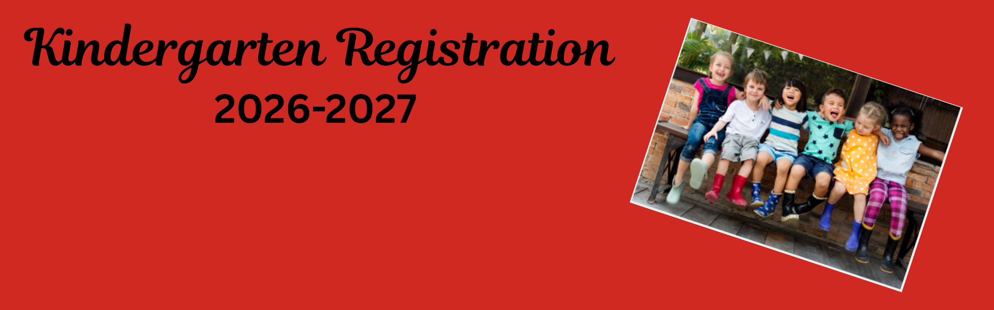Kindergarten Registration 2026-27