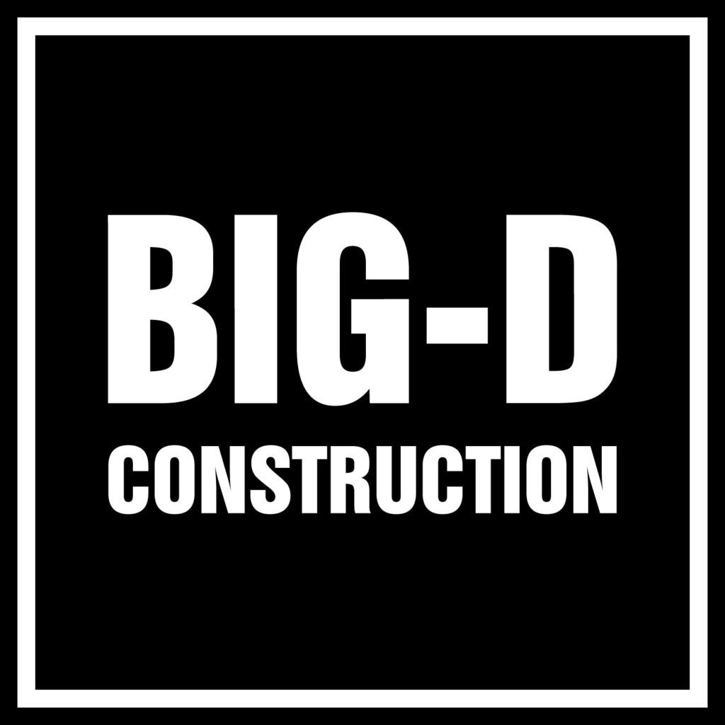 big d construction logo