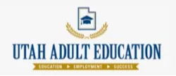 Image shows a logo for Utah Adult Education Department and is linked to the state canvas site