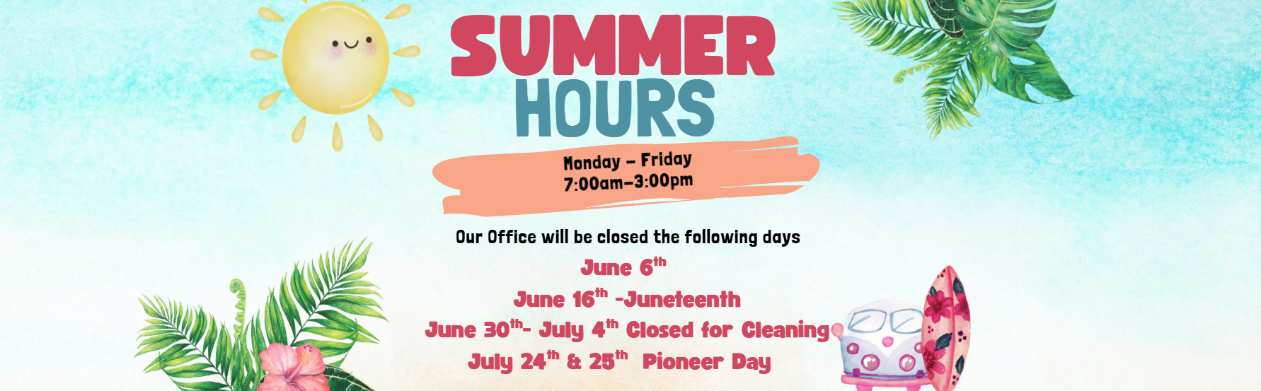 Summer Hours
