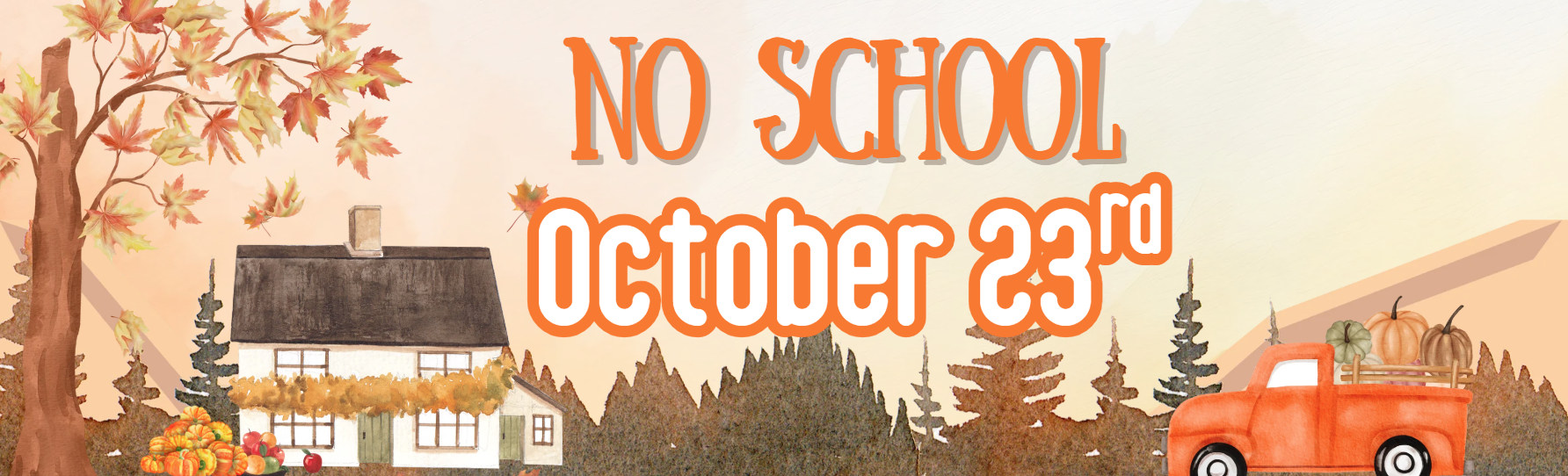 No School October 23