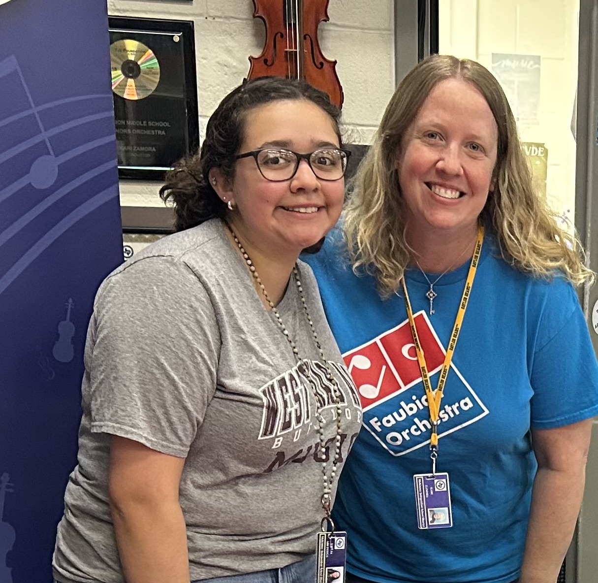 Ms. Arciniega and Mrs. Zamora