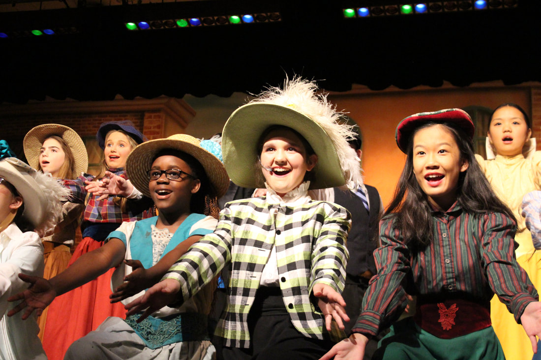 The Music Man close up of Pick-a-little Lady