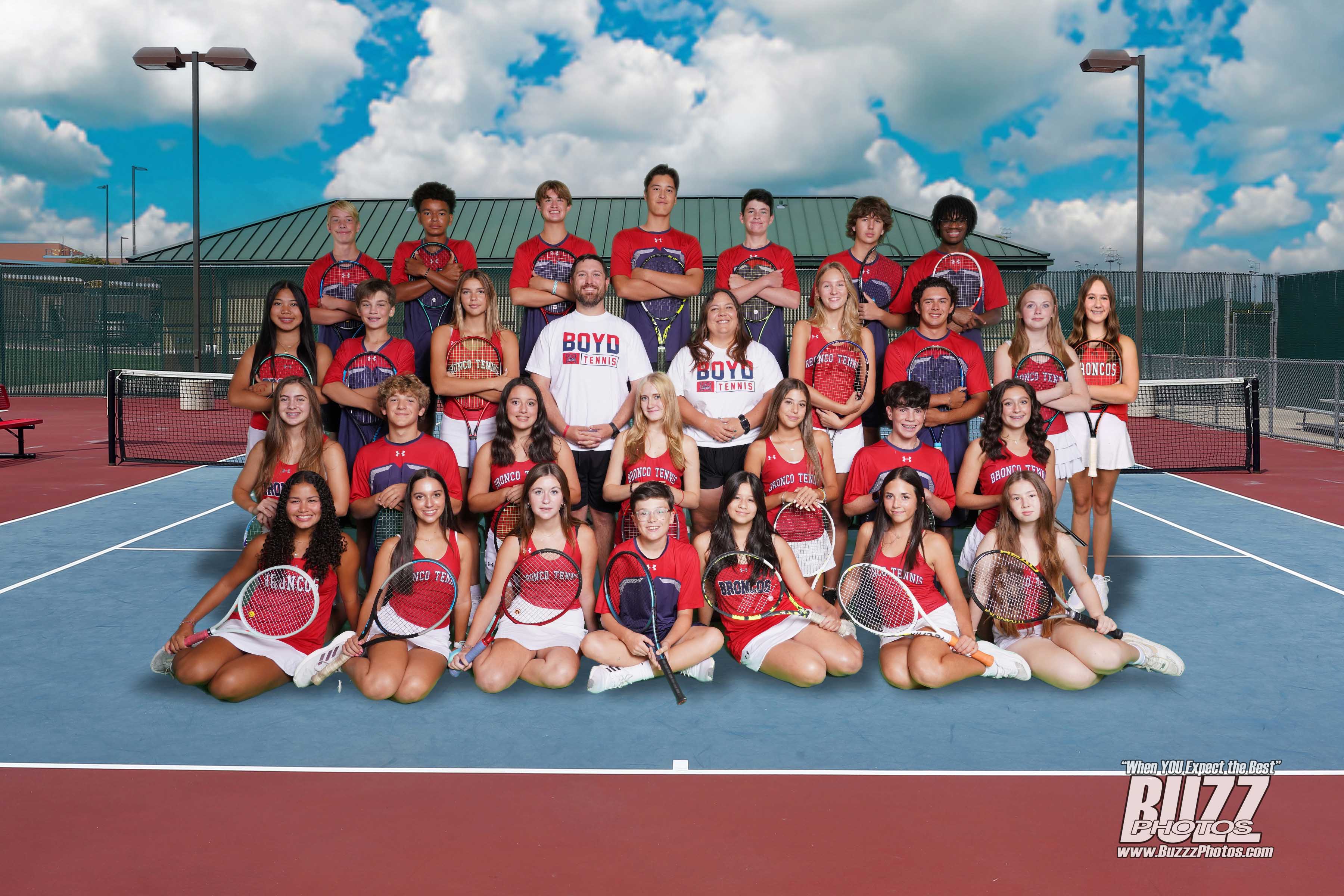 JV Tennis Team 2024-2025