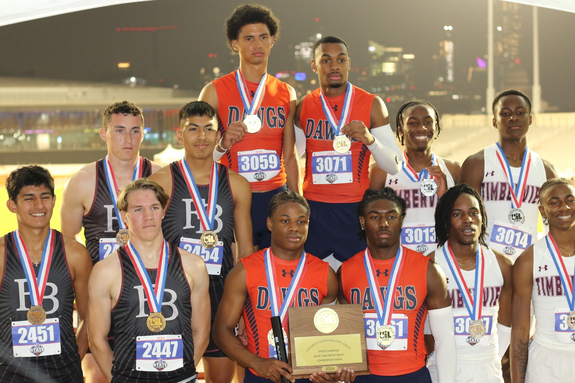 4x400 Relay State Champions