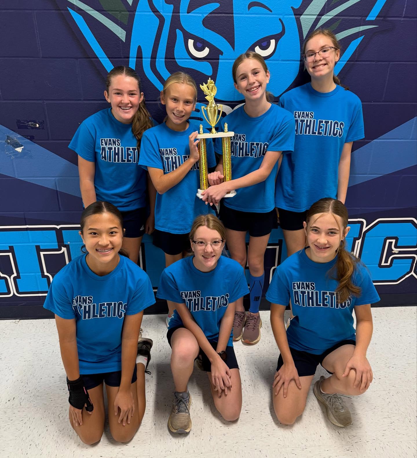 7th grade girls WIN the Rockhill Meet!