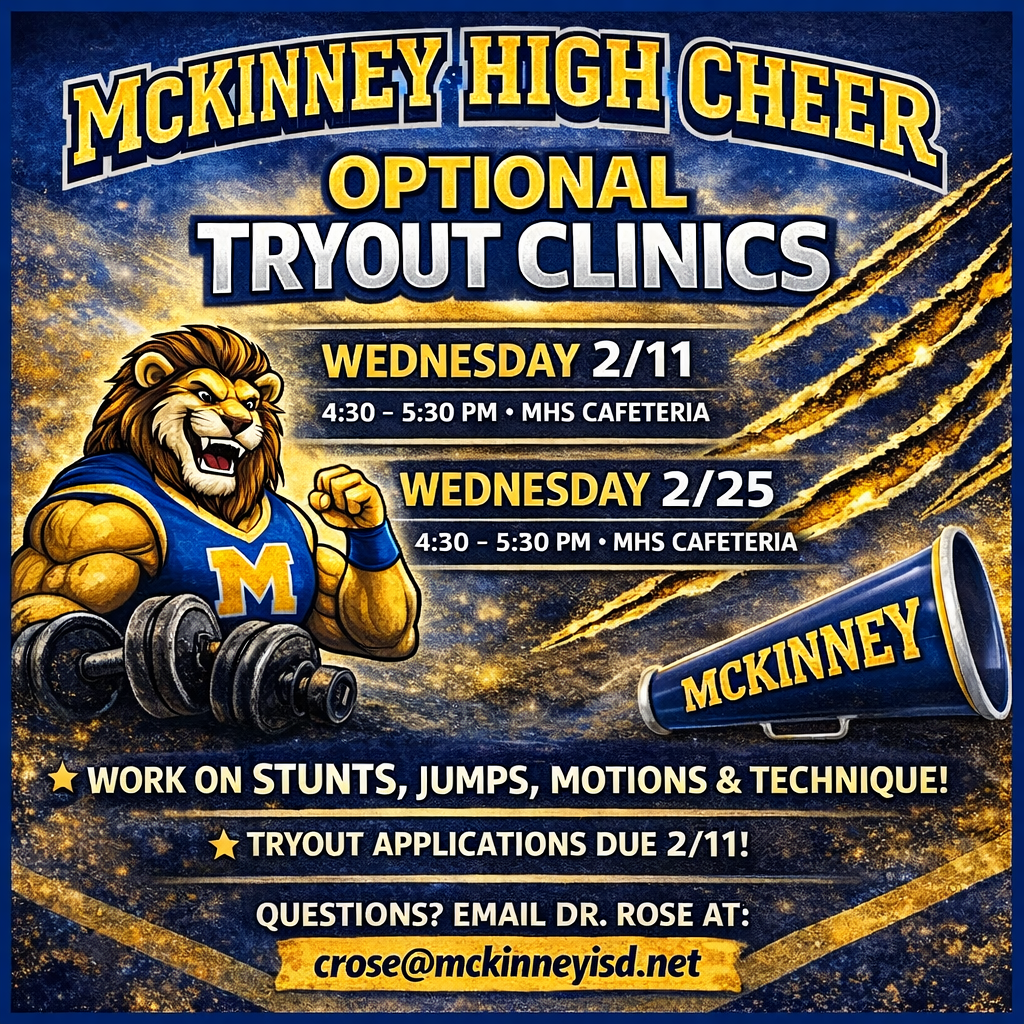 Optional Tryout Clinic on 2/25!
