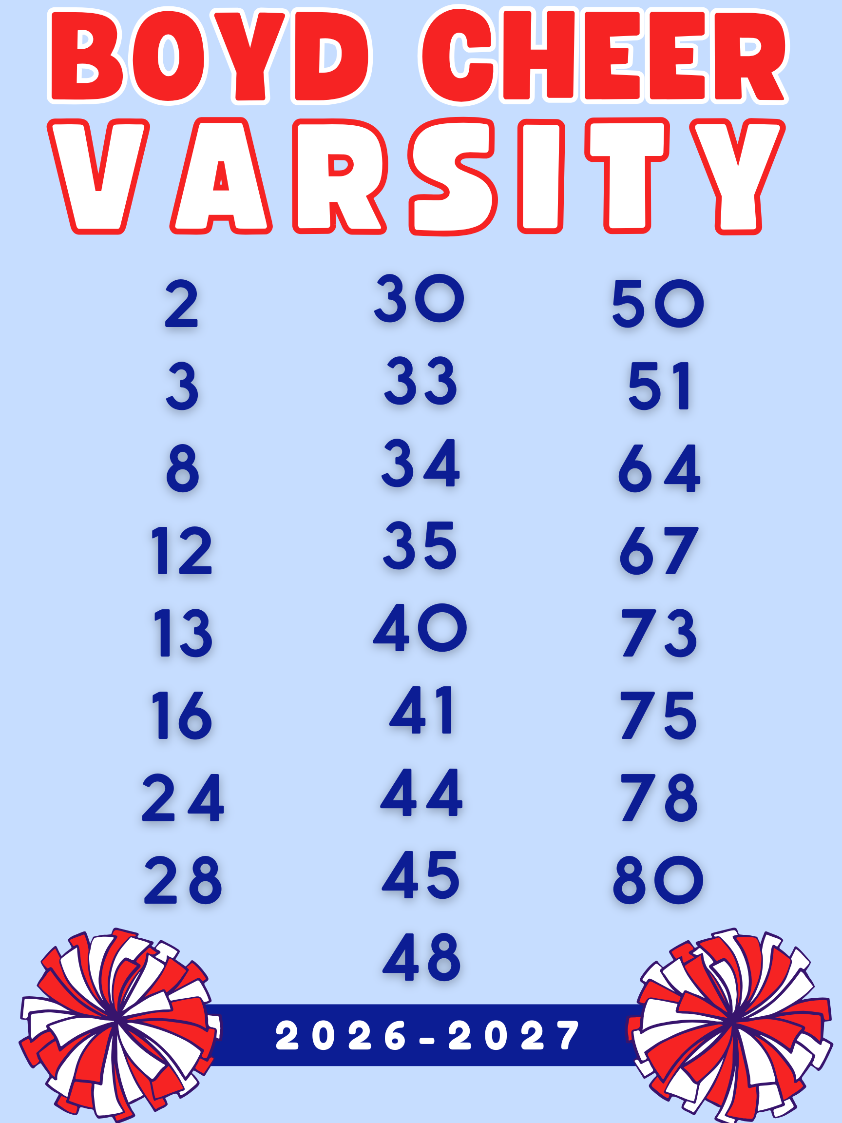 26-27 Varsity Results