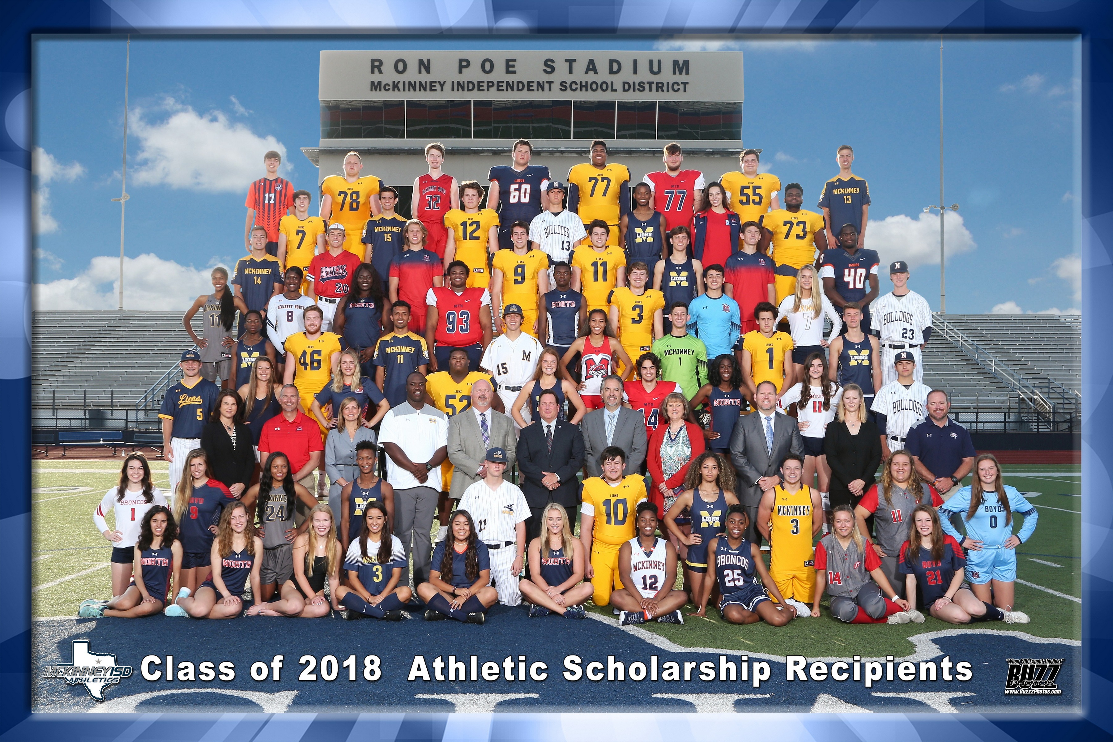 Athletic Scholarships – Class of 2018