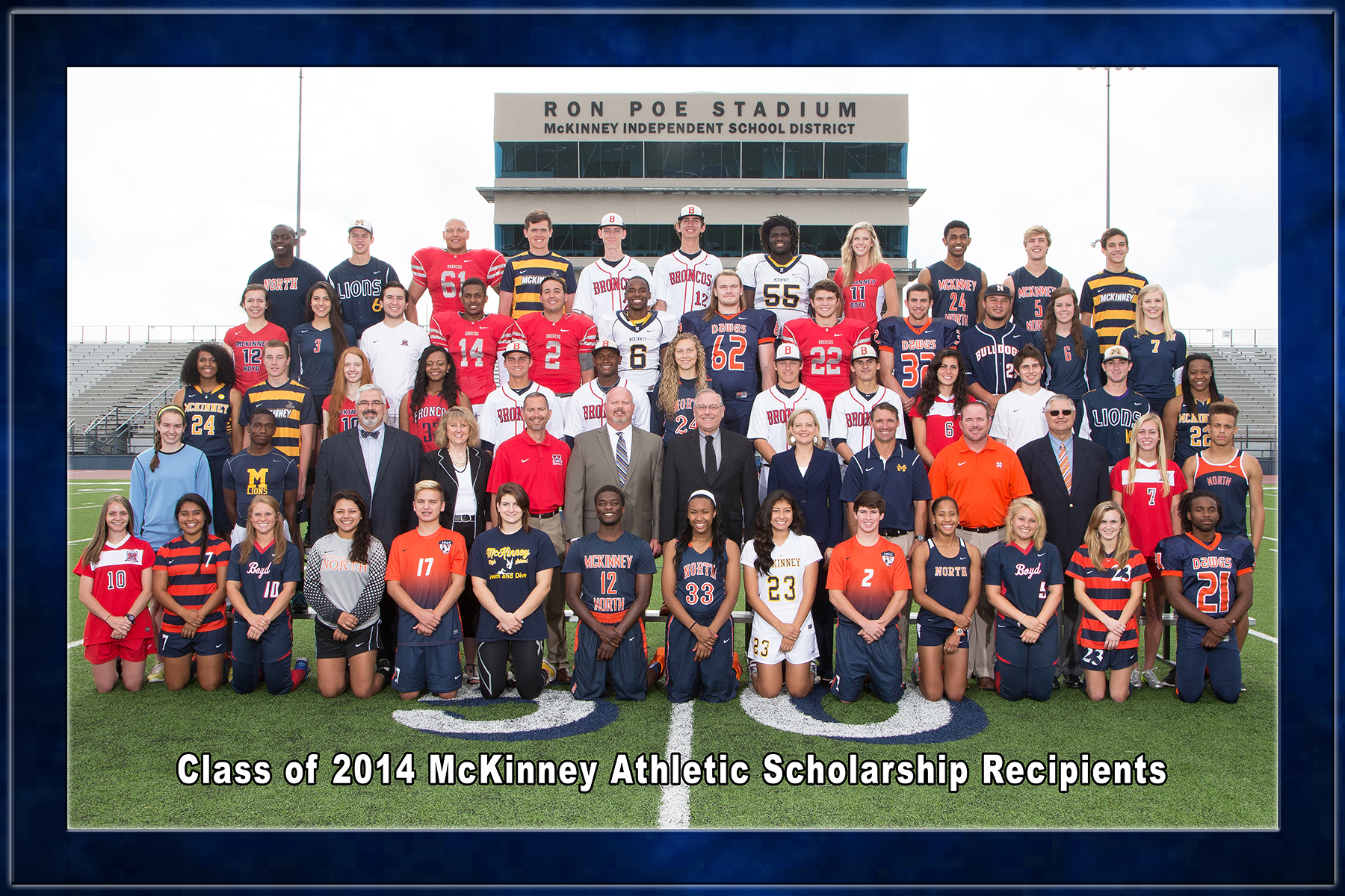 Athletic Scholarships - Class of 2014