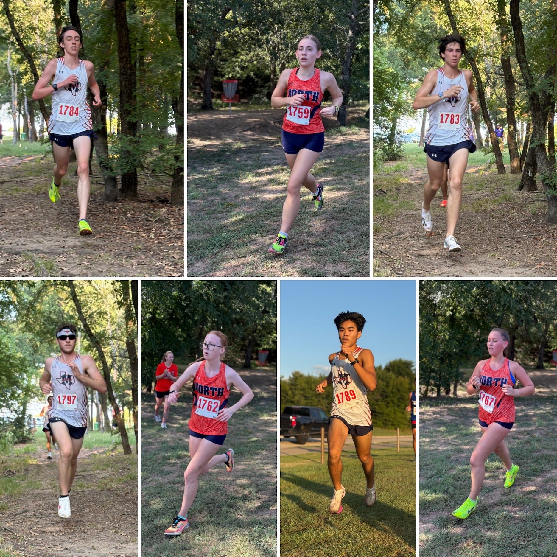 Cross country racers at the TSC race.