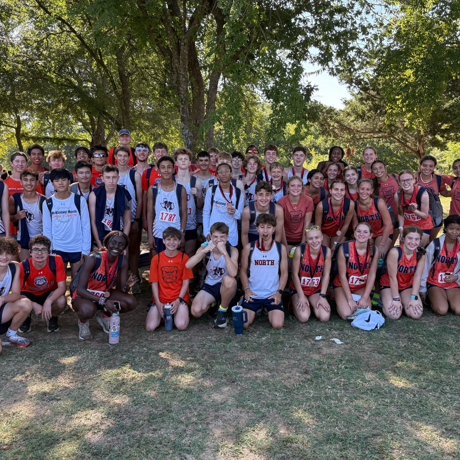 Cross country group picture after the TSC race.