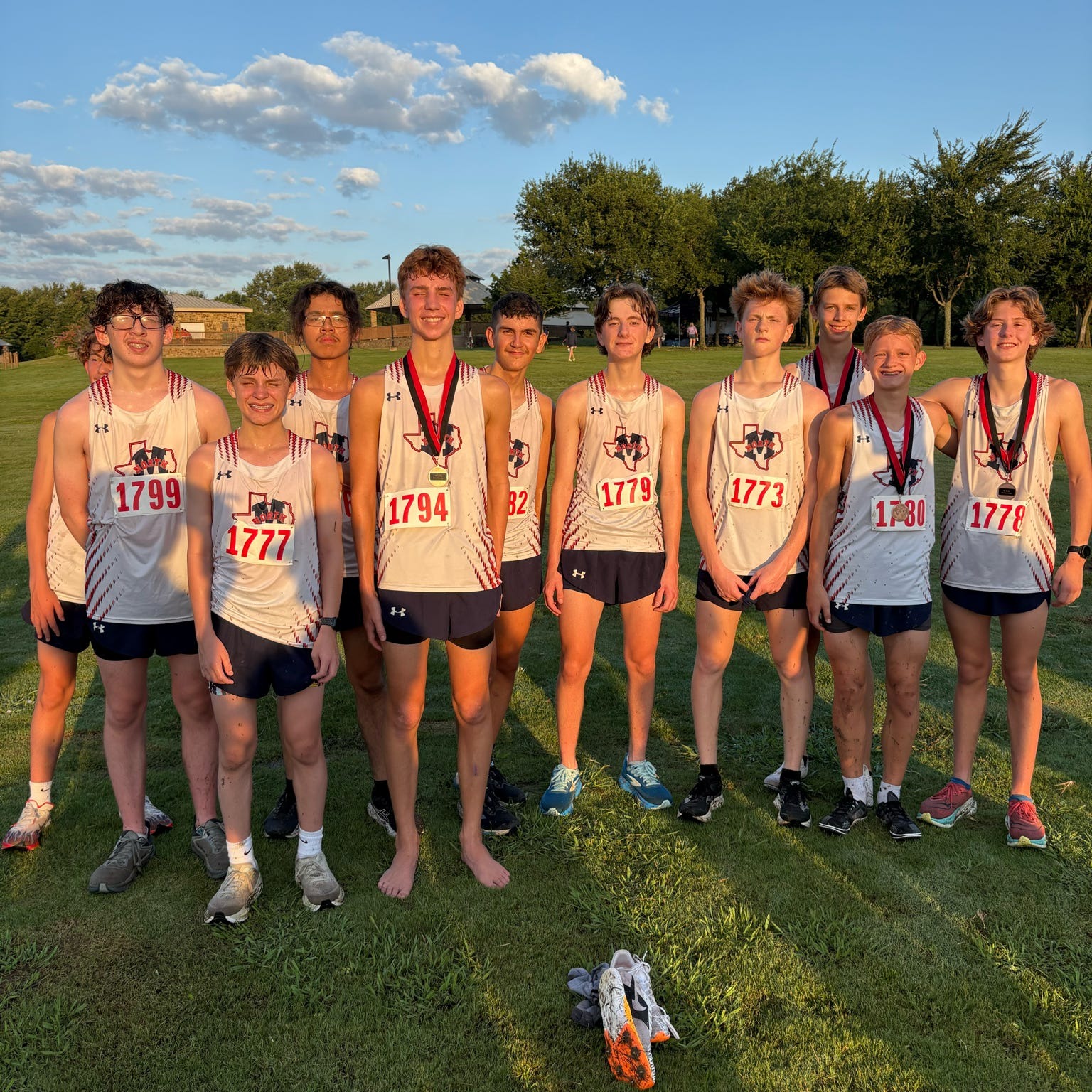 TSC JV boys racers