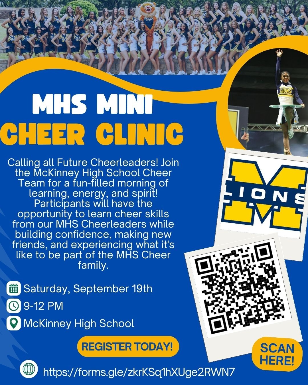 MHS SUMMER CHEER CAMP FLYER