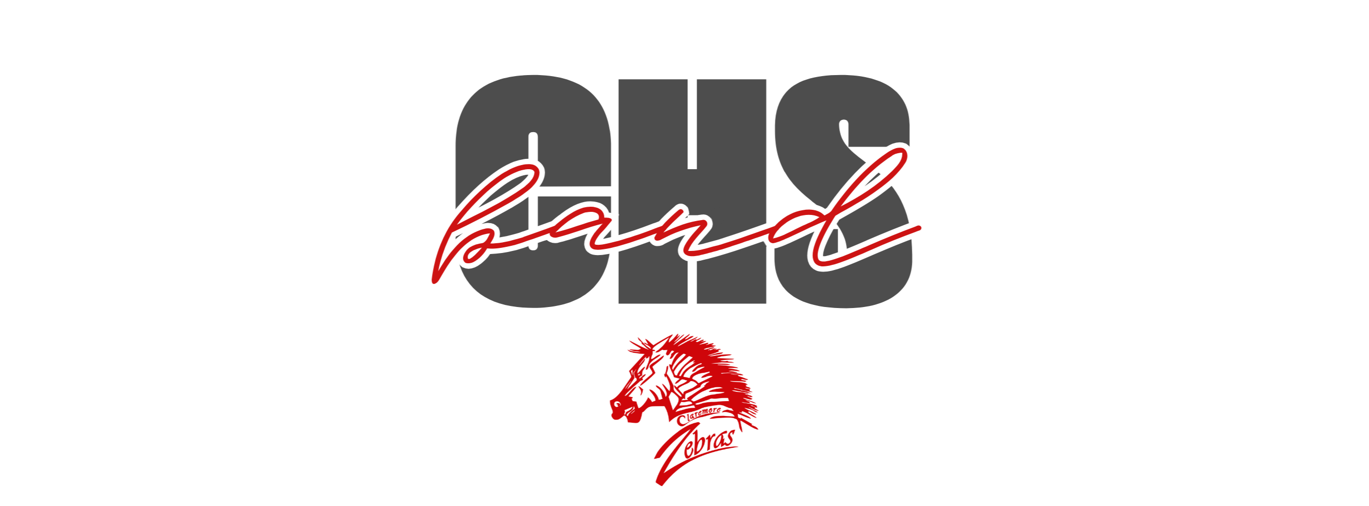 CHS Band Claremore Zebras Logo