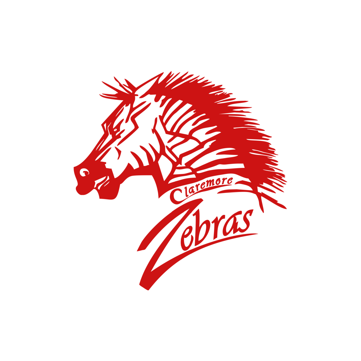 Claremore Zebras Logo