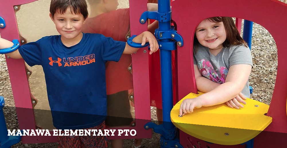 two kids in the playground