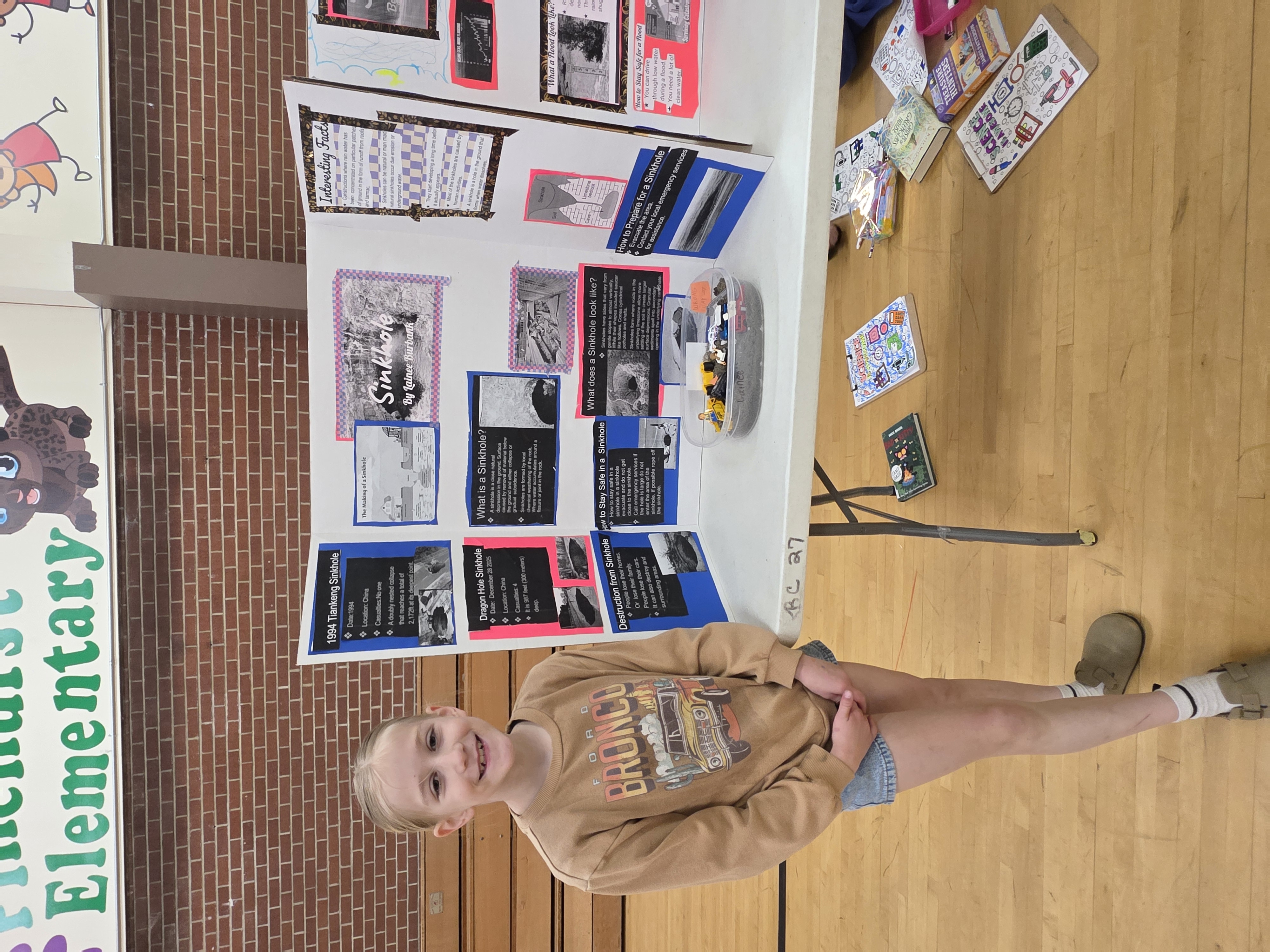 students with science projects