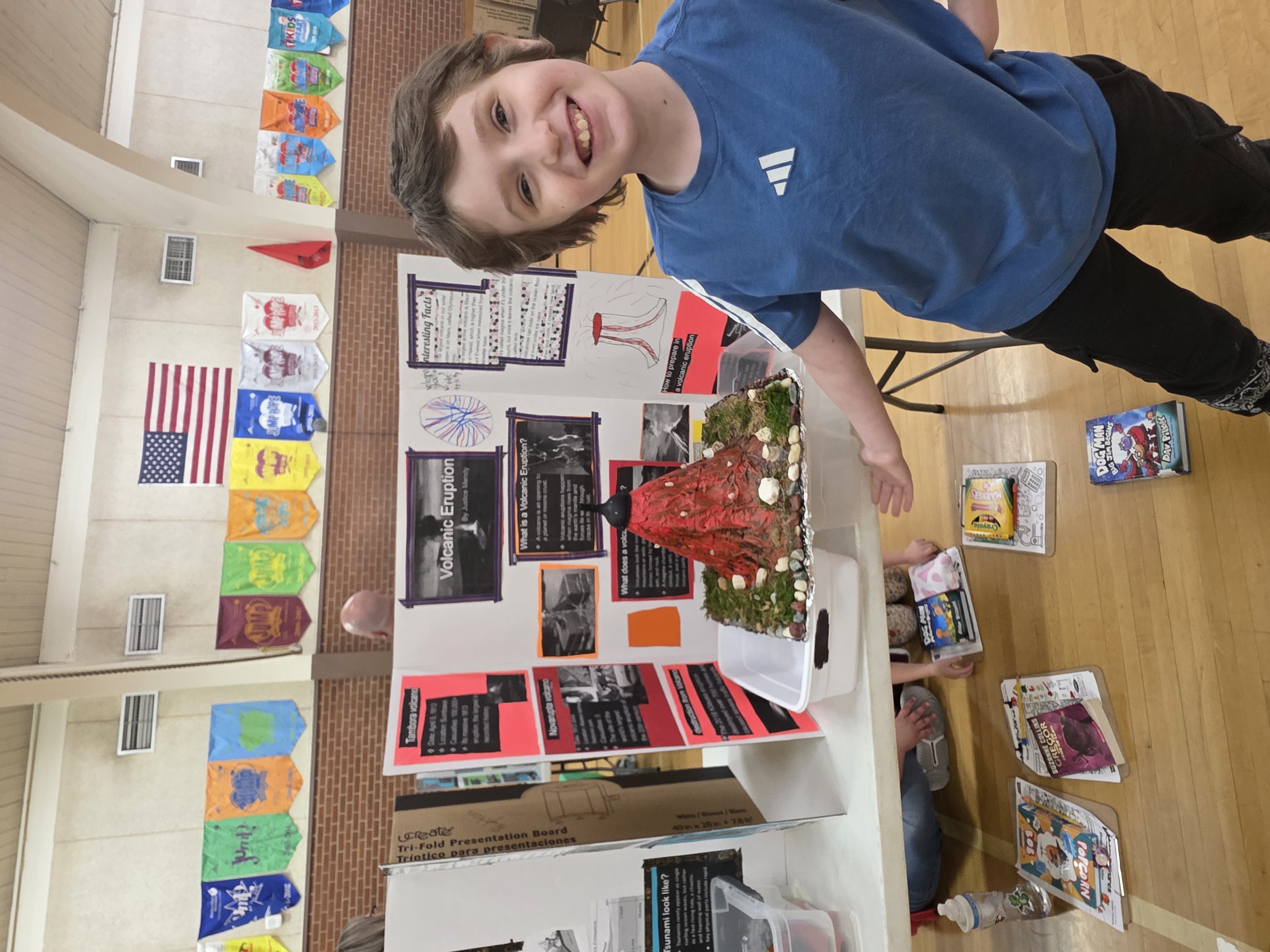 students with science projects