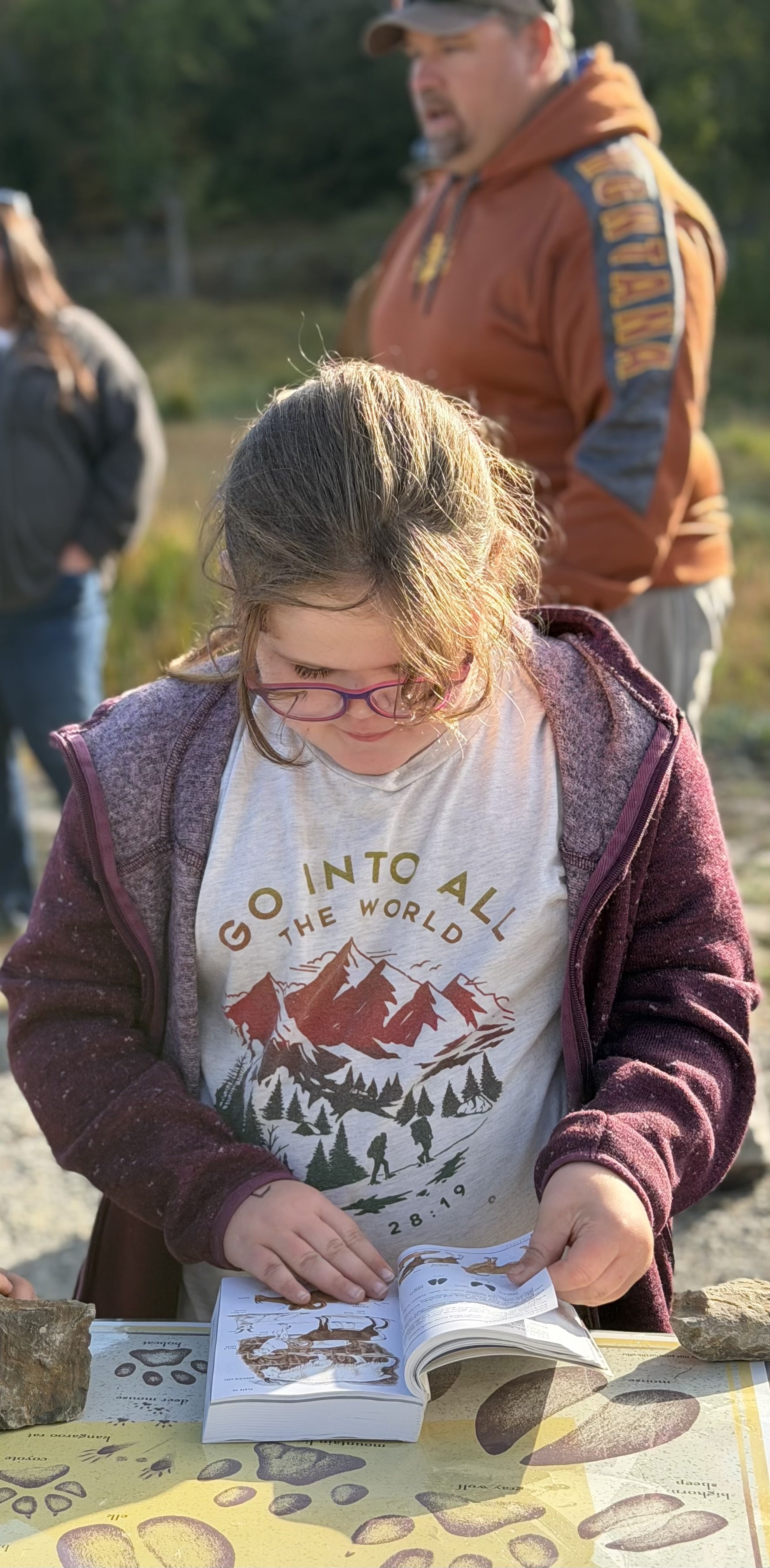 pictures of kids on a field trip to wetlands