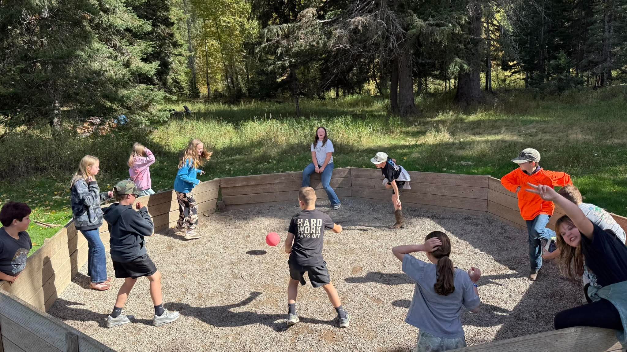 students on a field trip