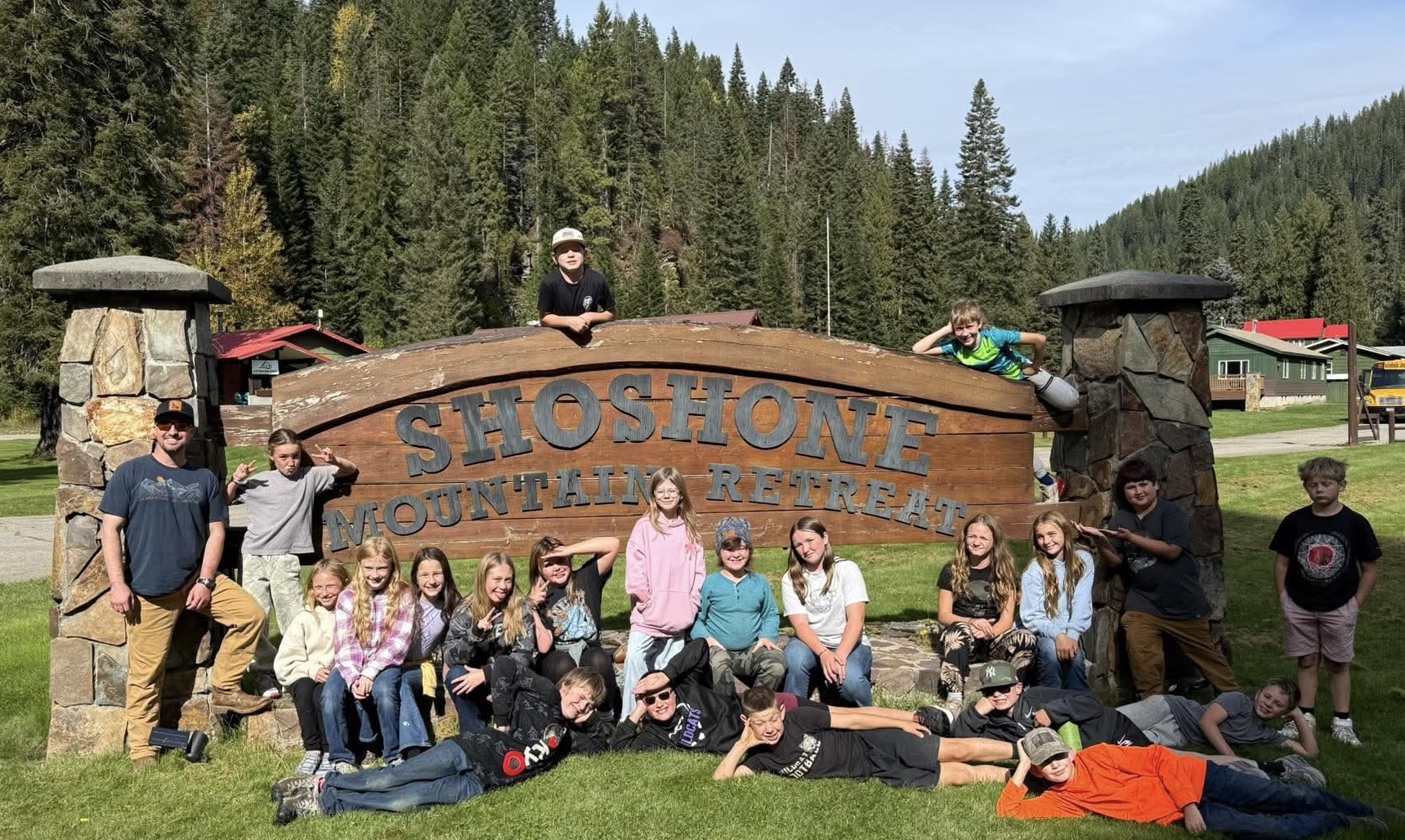 students on a field trip