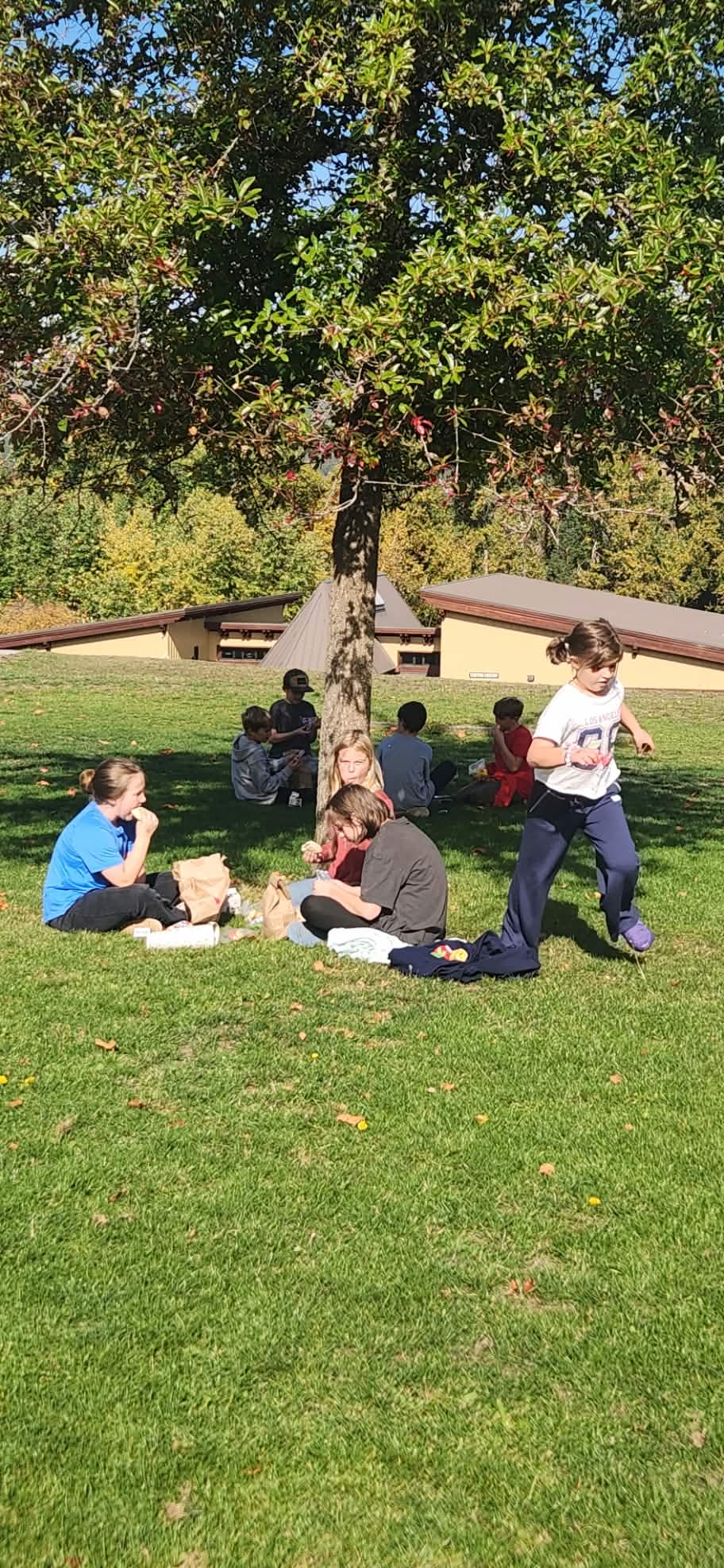kids on a field trip to cataldo mission