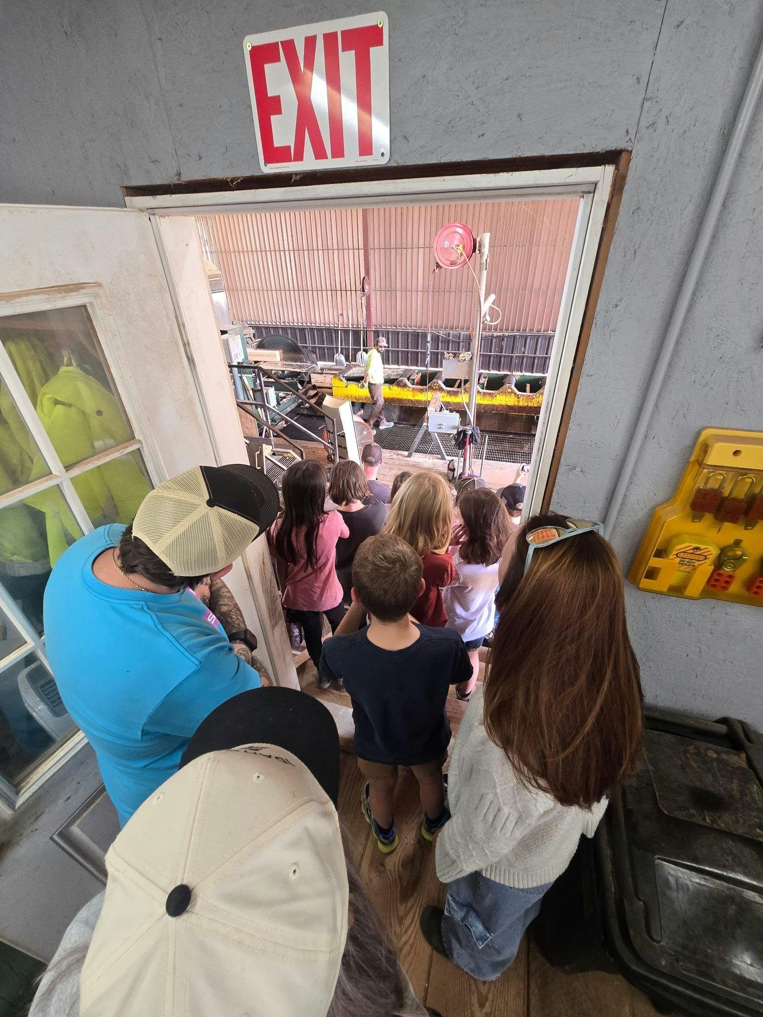 kids on a field trip to cataldo mission