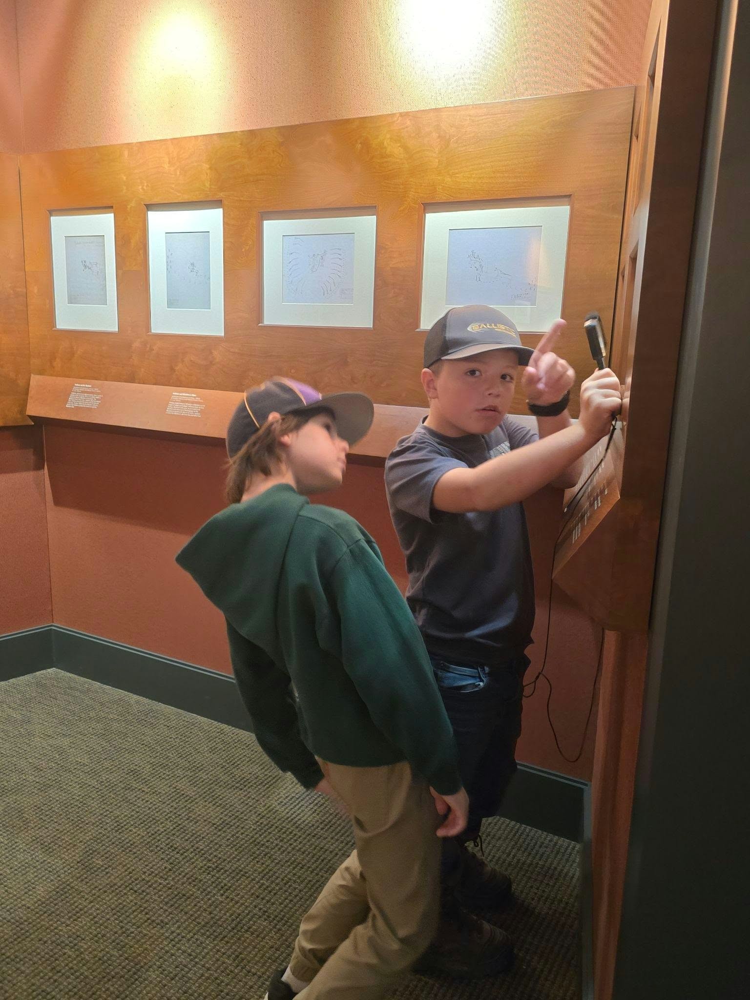 kids on a field trip to cataldo mission