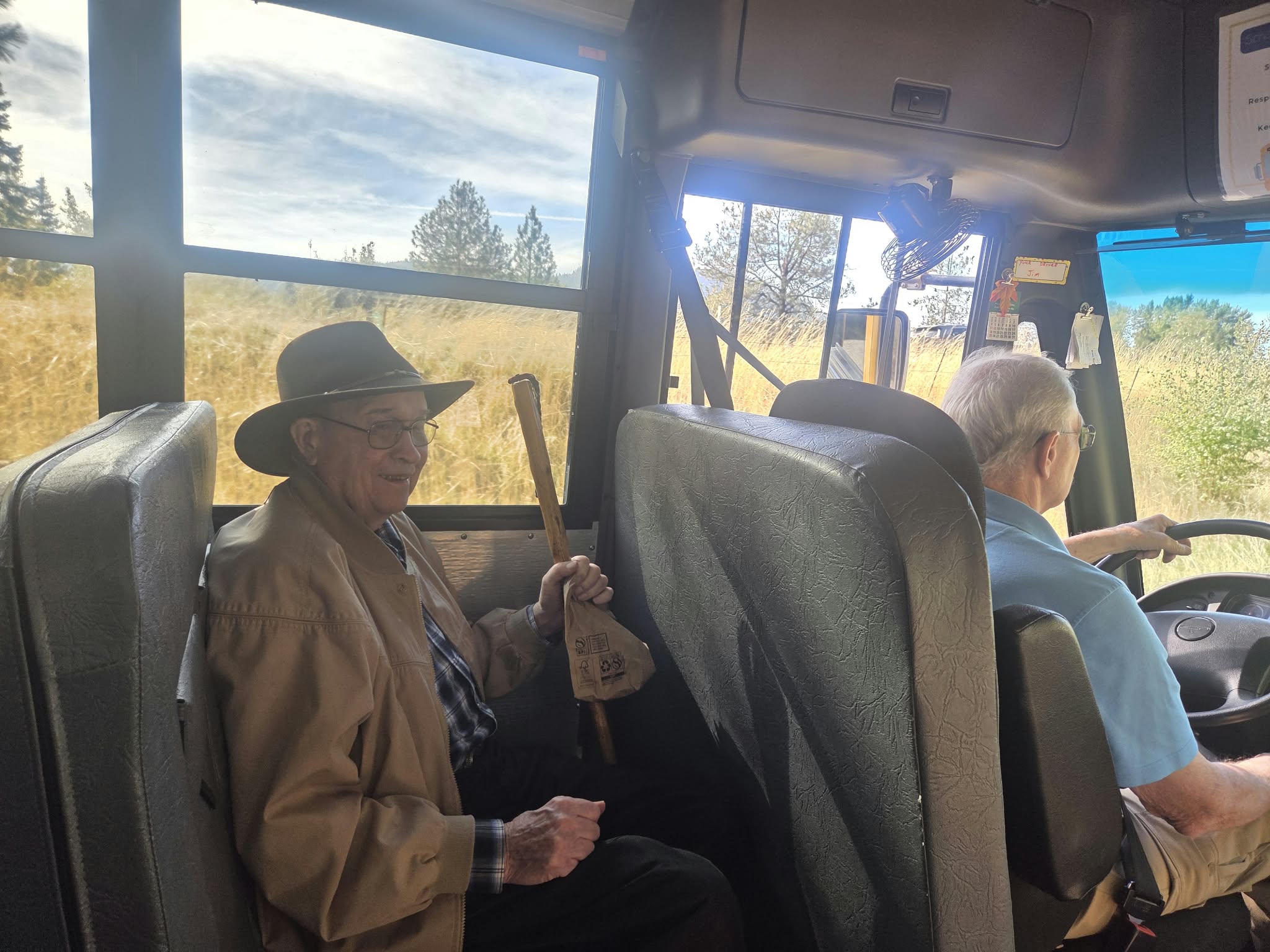 kids on a field trip to cataldo mission
