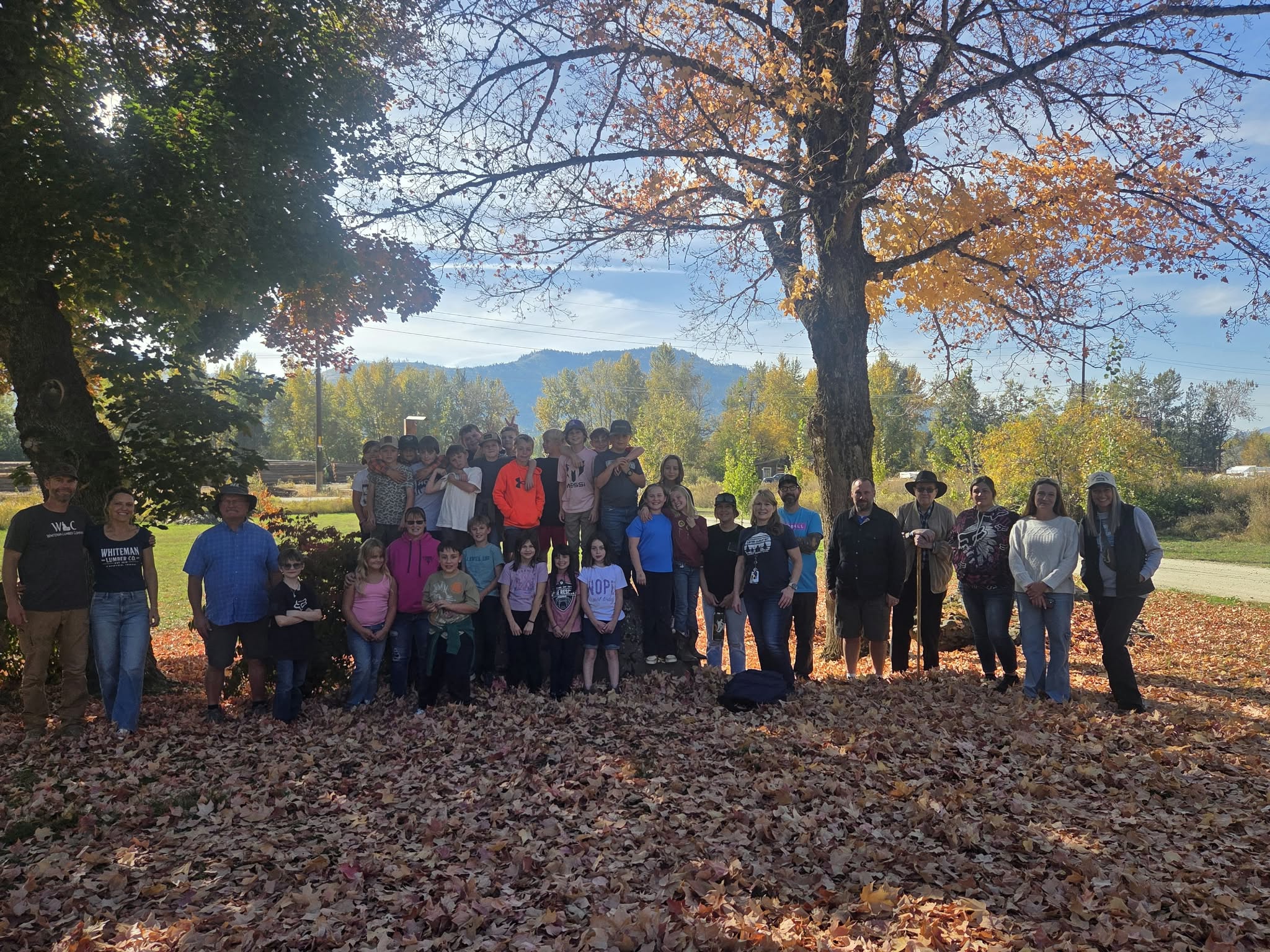 kids on a field trip to cataldo mission